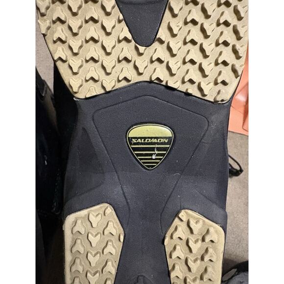 SALOMON MAORI SNOWBOARD BOOTS MEN SIZE 11-11.5 Black Winter Customfit Sport main image 13